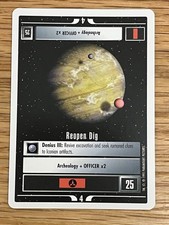 Star Trek CCG 1E Introductory Two-Player Set Reopen Dig
