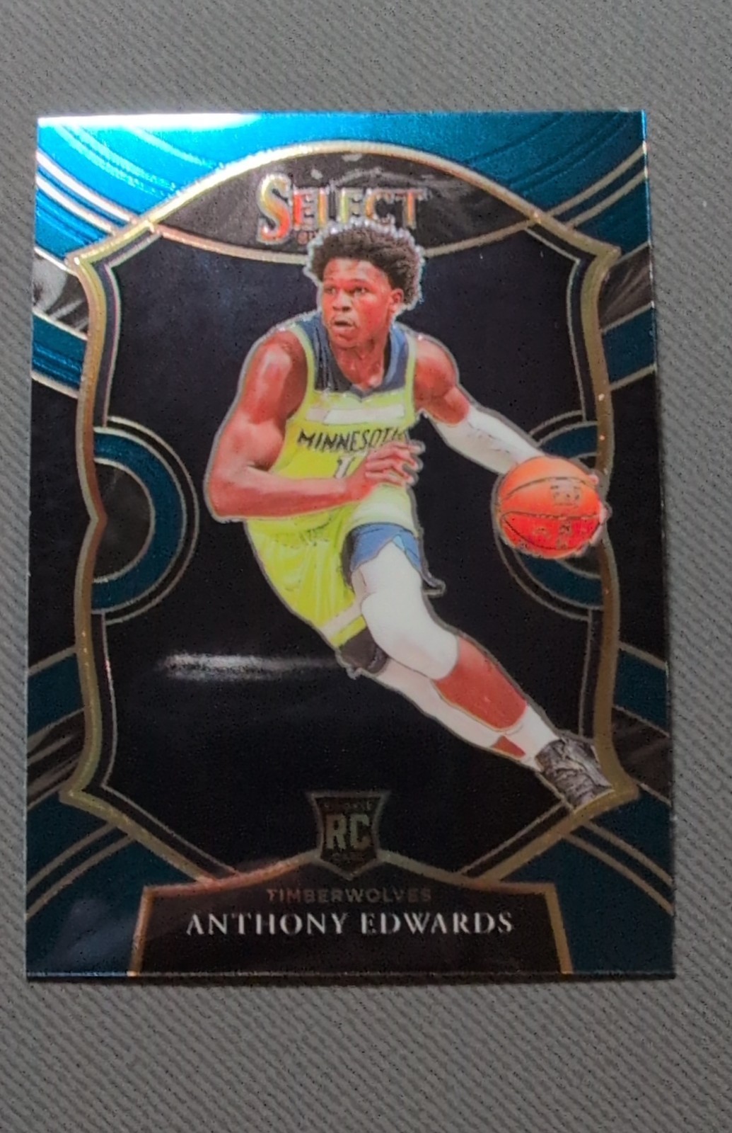 2020-21 Panini Select - Concourse Anthony Edwards #61 Blue (RC) Timberwolves