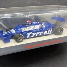 Spark 1/43 Tyrrell 010 Eddie Cheeer #3 5th Monaco GP 1981 S4319 Spark el car el