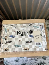 *New In Bag* Kyte Baby 7T Toddler Basic Tee In Fast And Fierce Hot Wheels