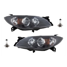 Headlight Kit For 2004-2009 Mazda 3 Driver And Passenger Side