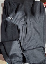 Girls Under Armour Black Jogger Sweatpants Size Medium