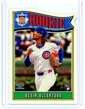 Kevin Alcantara 2025 Bowman Chrome Refractor Die Cut #ROY-15 Cubs Rookie B004
