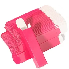 50 PCS 23x23x98mm Rose Pink Paper Lip Gloss Craft Box for Cosmetics Packaging