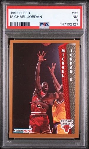 Jordan 1992 Fleer Jordan #32