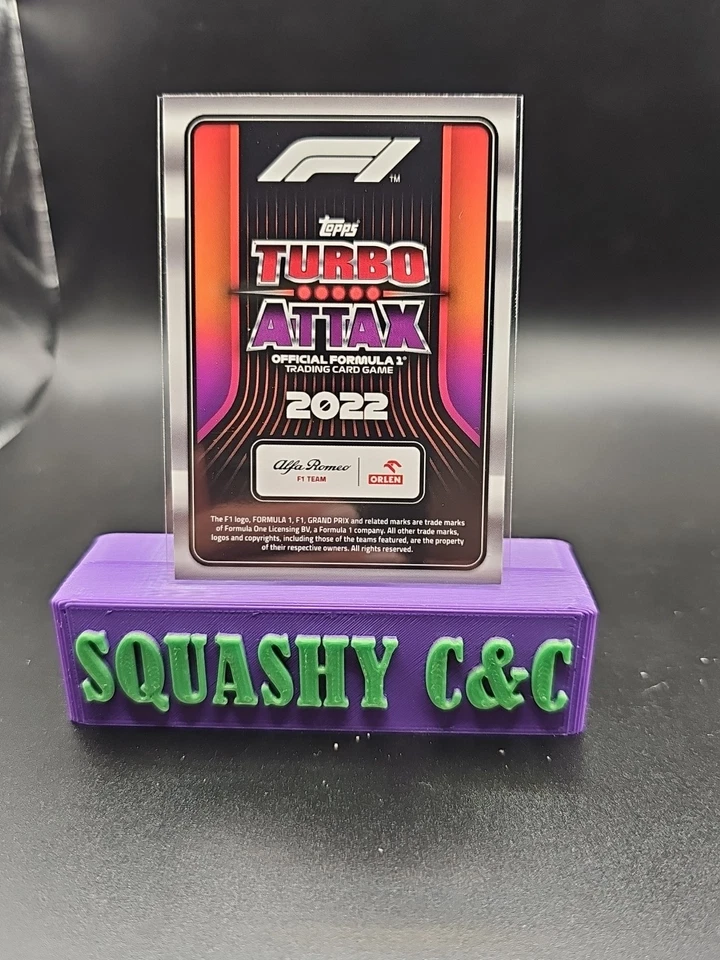 2022 Topps F1 Turbo Attax - Track Master Valtteri Bottas #179 - Image 2 of 2