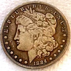1884 P Morgan circulated w/good features & eye appeal free shipping Sigma test++