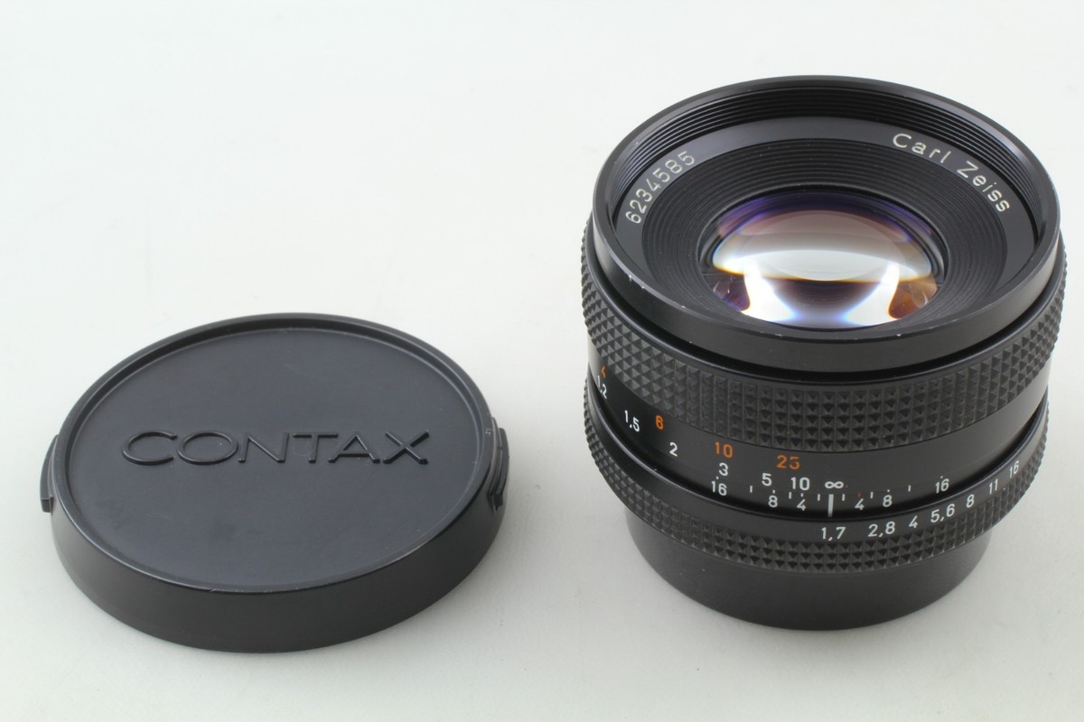 MINT] Contax Carl Zeiss T* Planar 50mm F1.7 AEJ Lens For C/Y Mount