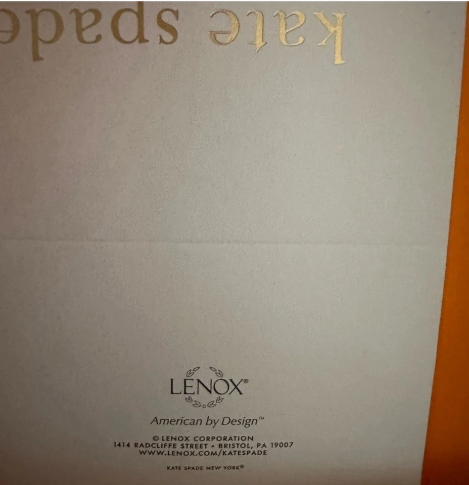 NWT kate spade x Lenox Limited Edition "Just Desserts" 4 piece Tidbit plates - Imagem 4 de 4