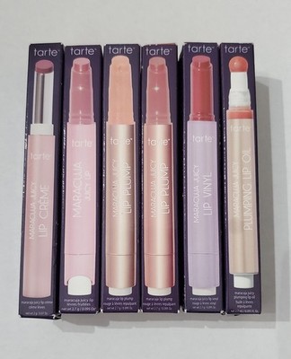 Tarte Maracuja Juicy Lip Balm, Vinyl, Oil or Plumping Gloss (You Pick) NIB 12ml