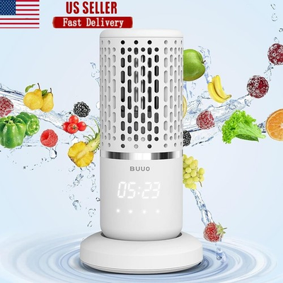 #ad Portable Fruit Vegetable Washer OH Ion Technology Fast Clean 1800mAh Battery New $40.78