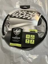 AUTO DRIVE TWIST SUN SHADE PAW PRINT