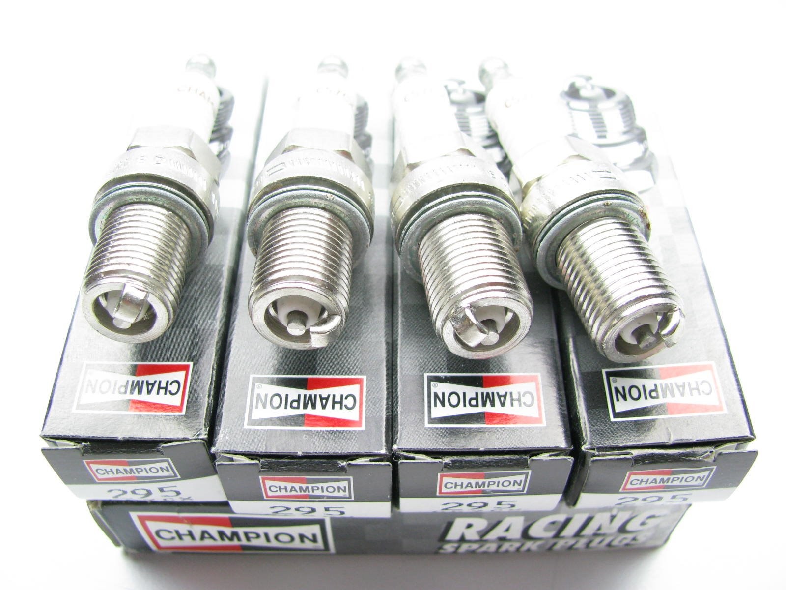 4 Champion C57CX Racing Spark Plugs  # 295