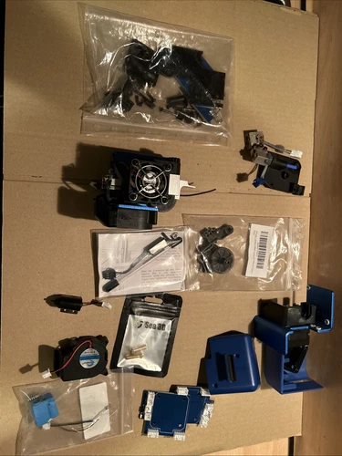 Artillery Sidewinder X2 Extruder + viel Zubehör