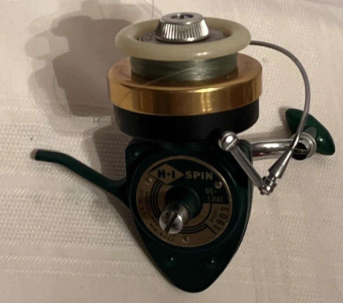 MOULINET DE PÊCHE VINTAGE HORROCKS IBBOTSON MODÈLE C 1901 USA *PIÈCES SEULEMENT