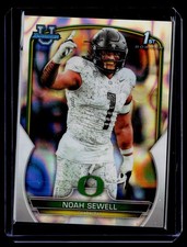 2022 Bowman University Chrome #57 Noah Sewell Lava Refractor #/100 F32