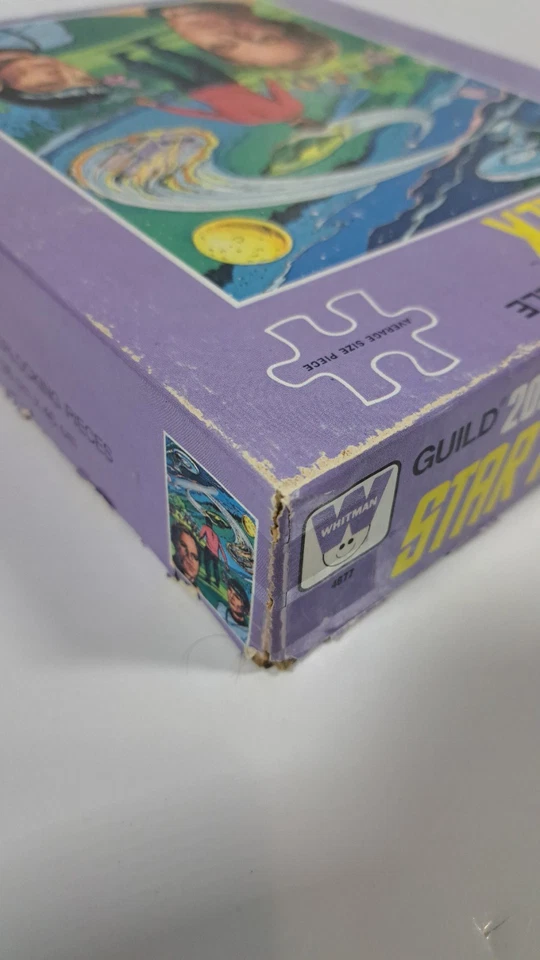 1978 Star Trek Whitman Guild 200+ Piece Jigsaw Puzzle 100% Complete Trekkies  — 第 2/4 张图片