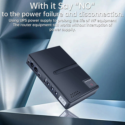 Multi Voltage Backup Netzteil f��r f��r WLAN Router und Telefonger?te