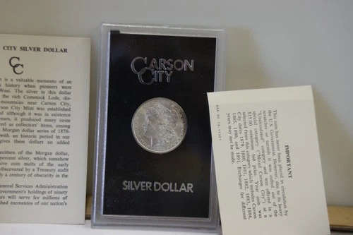 1881 CC US Morgan Dollar $1 GSA Nice Unc Box/Papers...