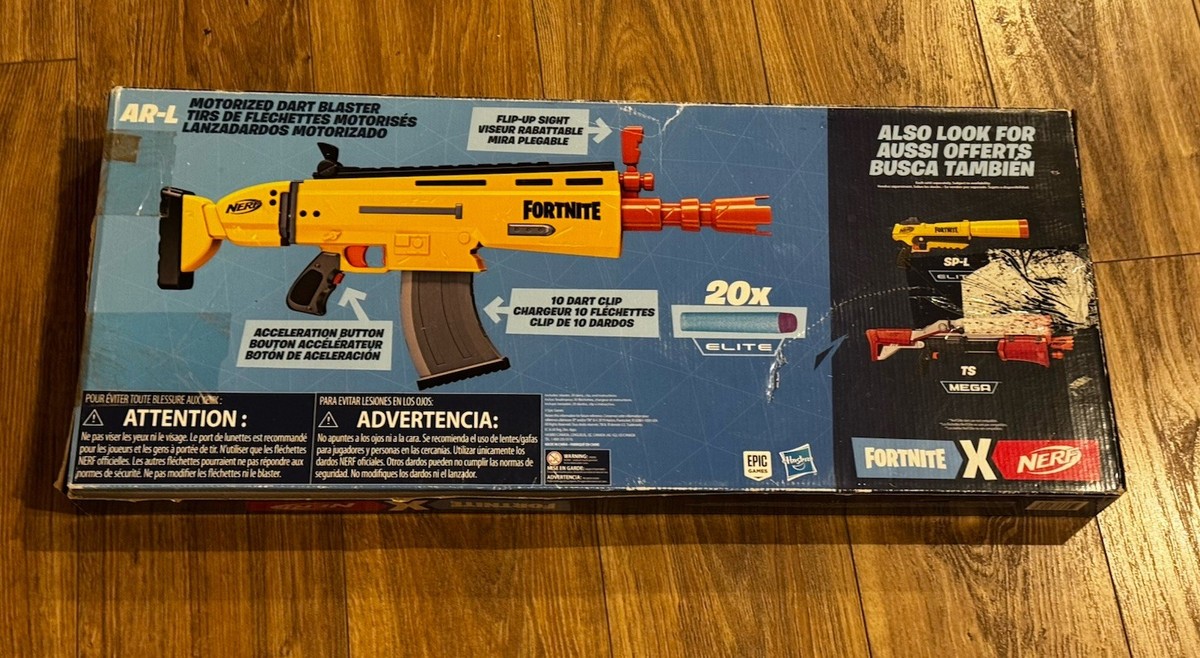 NERF FORTNITE AR-L & SP-L 2点セット NERF FORTNITE AR-L & SP-L 2点セット Amazon.com: Nerf