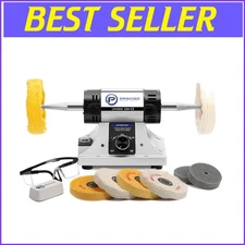 Lightweight Portable Polishing Machine with Adjustable Speed for Jewelry & Metal