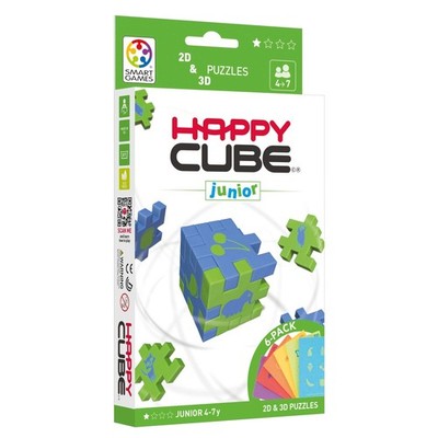 SmartGames Happy Cube Junior Multicolor Puzzle 13x2 6x23 cm Kids Game