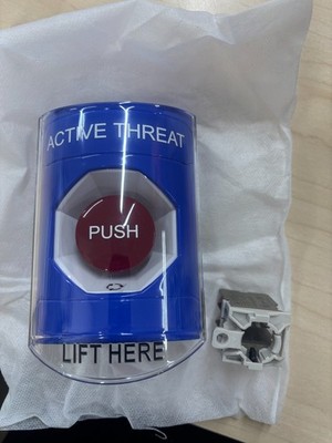STI SS2421ZA-EN ACTIVE THREAT Push, Turn to Reset W/ Shield