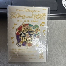 Tokyo Disney Resort Event Pin Rhythms of the WORLD 2005 TDS JAPAN