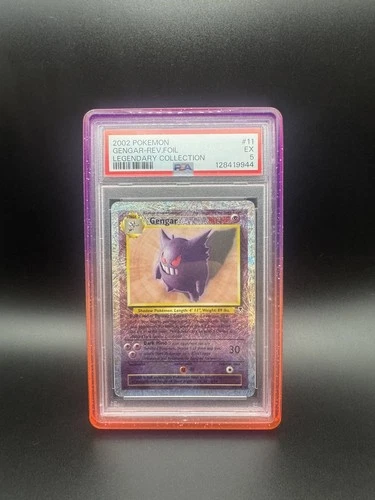 Gengar Reverse Holo #11 2002 Pokemon Legendary Collection PSA 5