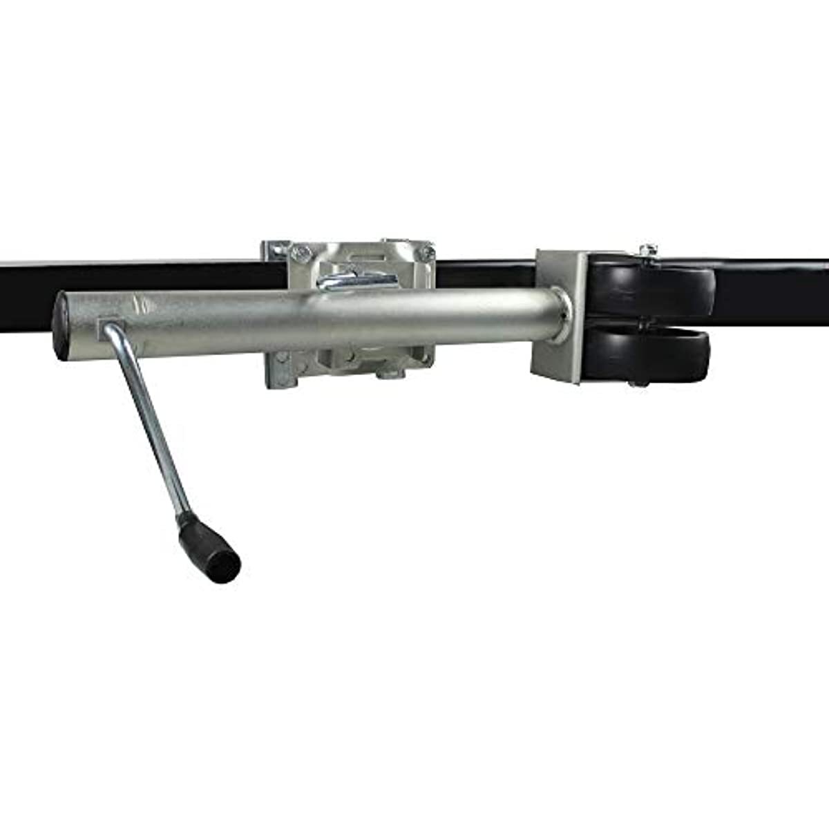 MaxxHaul 261/2 to 38" Lift Swing Back Trailer Jack Dual Wheels,1500lbs