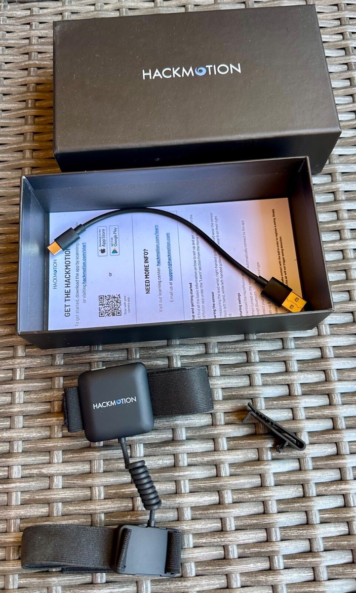 HackMotion ケースとアクセサリー HackMotion Golf Wrist Sensor Training Aid Accessaries BOX