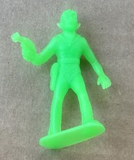 Marx Space Alien Green Figure With Raygun Operation Moon Base Play Set