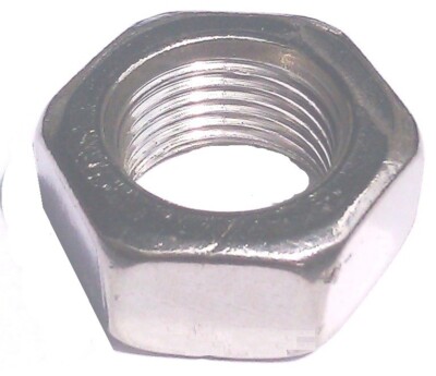 M14 x 1,5 metrische feine Sechskantmuttern. A2 Edelstahl.