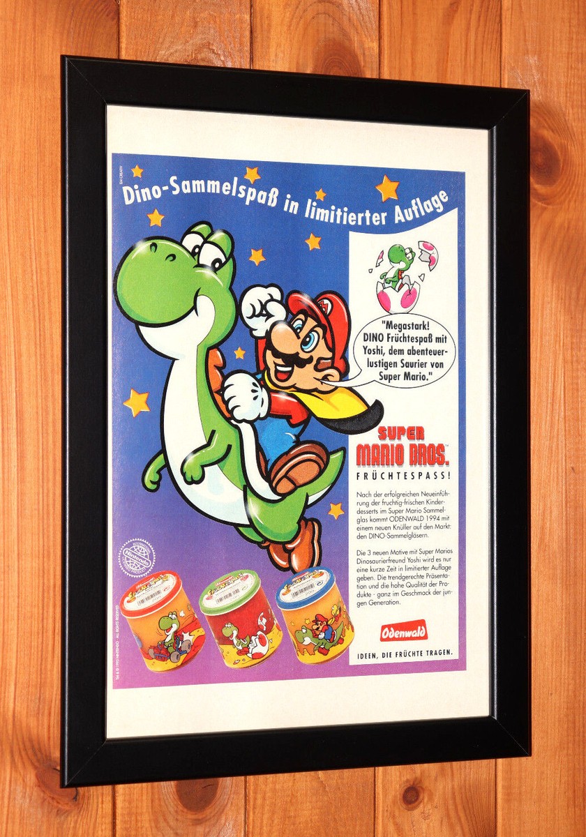 1994 Super Mario World Bros. Jam Ad Vintage Nintendo SNES Small