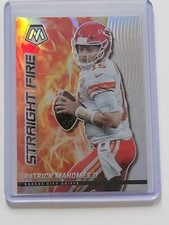 K202,051 - 2021 Panini Mosaic Straight Fire Silver #1 Patrick Mahomes II