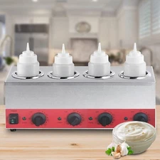 Hakka Sauce Warmer Squeeze Bottle Warmer Ketchup Nacho Cheese Dispenser Condimen