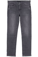 MAC Angela Glamour Stretchjeans Slim Straight Leg Damen Schwarz Blau Grau Braun