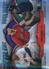 2019 Bowman Chrome Talent Pipeline Josh Ockimey Bryan Mata Bobby Dalbec INSERT
