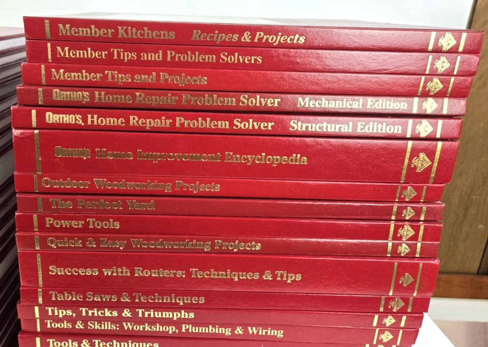 Set of 55 Handyman Club of America Books, Woodworking, Landscaping, Tools, Etc. — 第 4/4 张图片