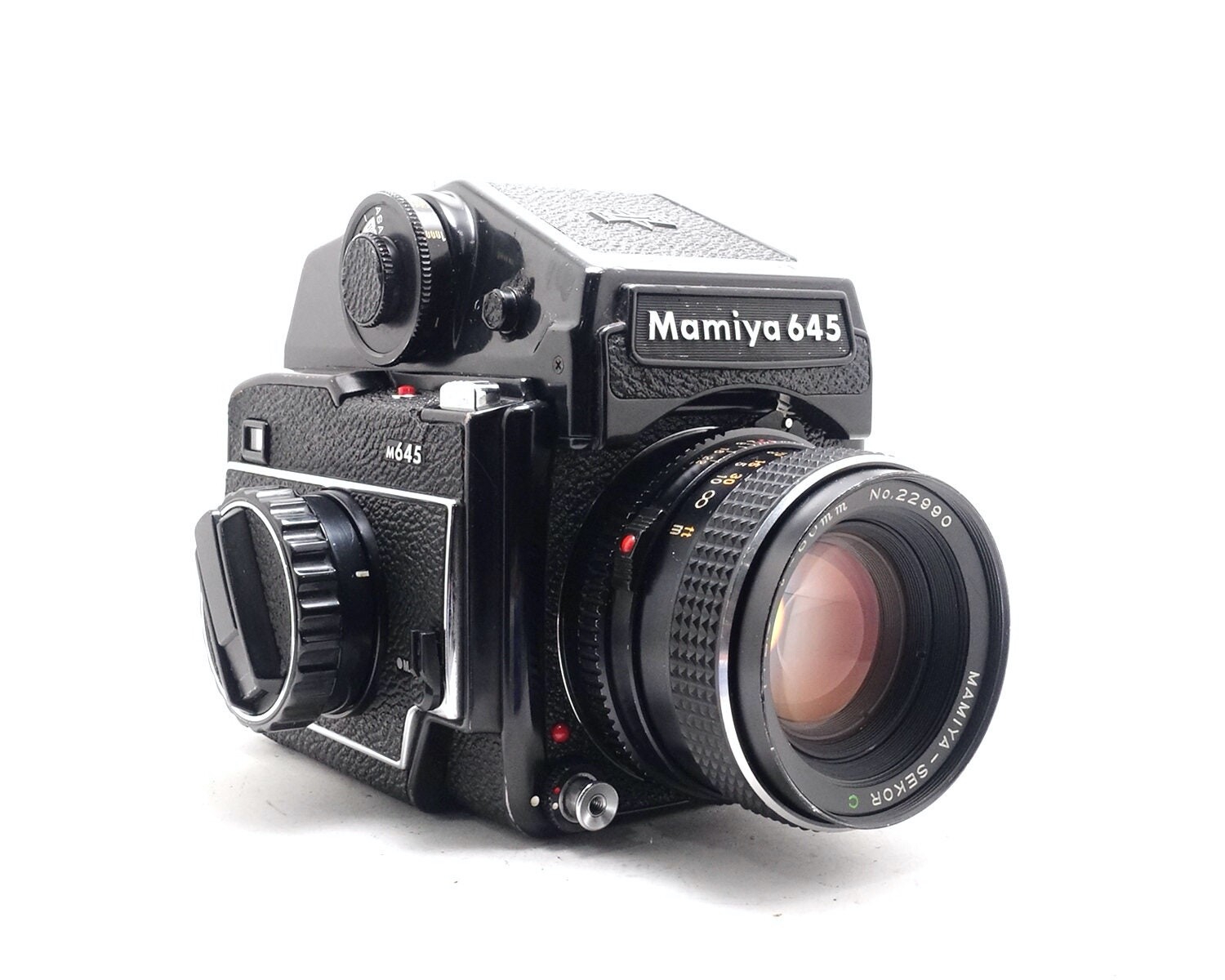 Mamiya M645 Medium Format Rangefinder Film Camera Body NEAR MINT 80mm 1