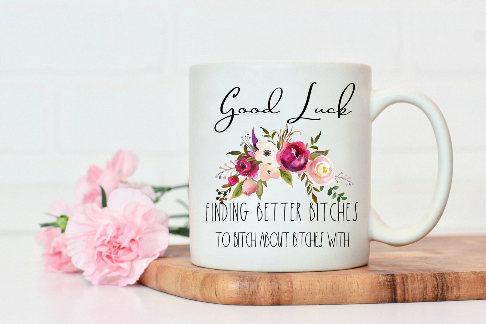 Custom Leaving Gift Personalized Going Away Gift For Coworker Floral Goodbye