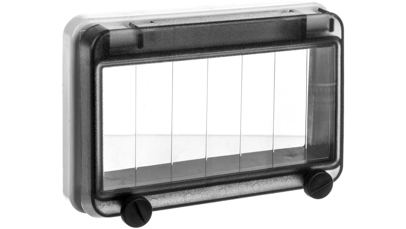 Inspection window / switchgear panel 7 modules 7E 900607-p /T2UK