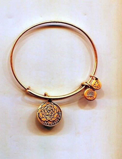 ALEX ANI GOLD My other half charm bracelet