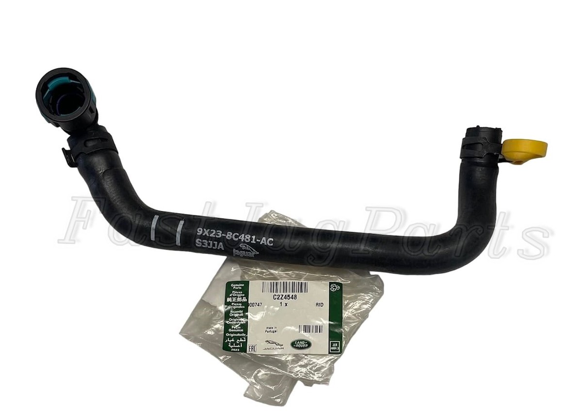 JAGUAR 11-17 XJ-Intercooler Hose Tube C2Z4548 GENUINE | eBay