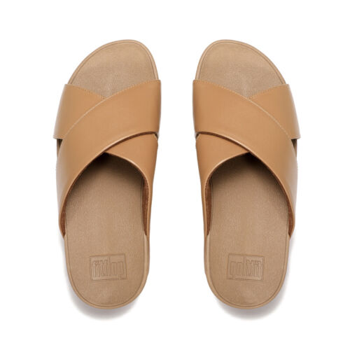 Fitflop Mujer Cuero Correas Cruzadas Pantuflas Sandalias Mulas Playa Plataforma Zapatos - Imagen 5 de 32