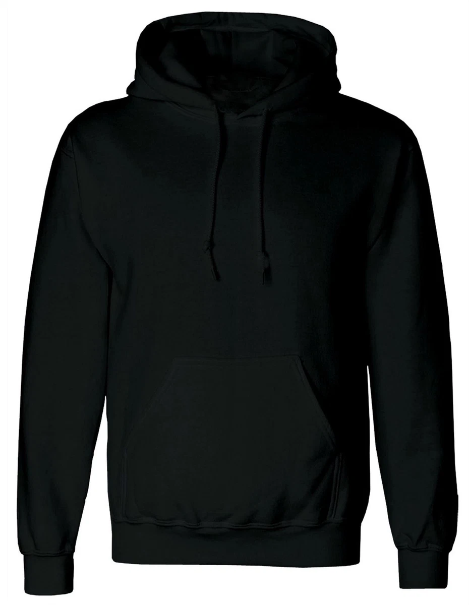 Dark wear Hooded Sweatshirt- Unisex Plain Hoodie Hoodie Jumper Hood XS to  4XL