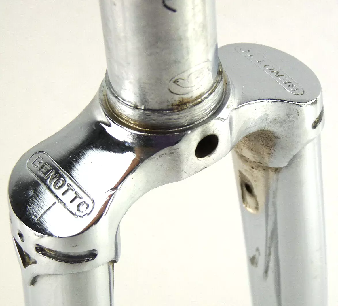 Benotto Road Bike SLX fork Chrome Vintage Bike Campagnolo dropouts 219mm NOS eBay