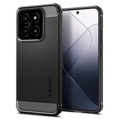 For Xiaomi 14 | Spigen Rugged Armor Phone Case Shockproof Slim Cover
