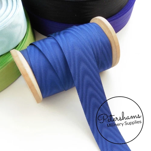 25mm Wide Moire Grosgrain Regalia Masonic Medal Ribbon - 1m