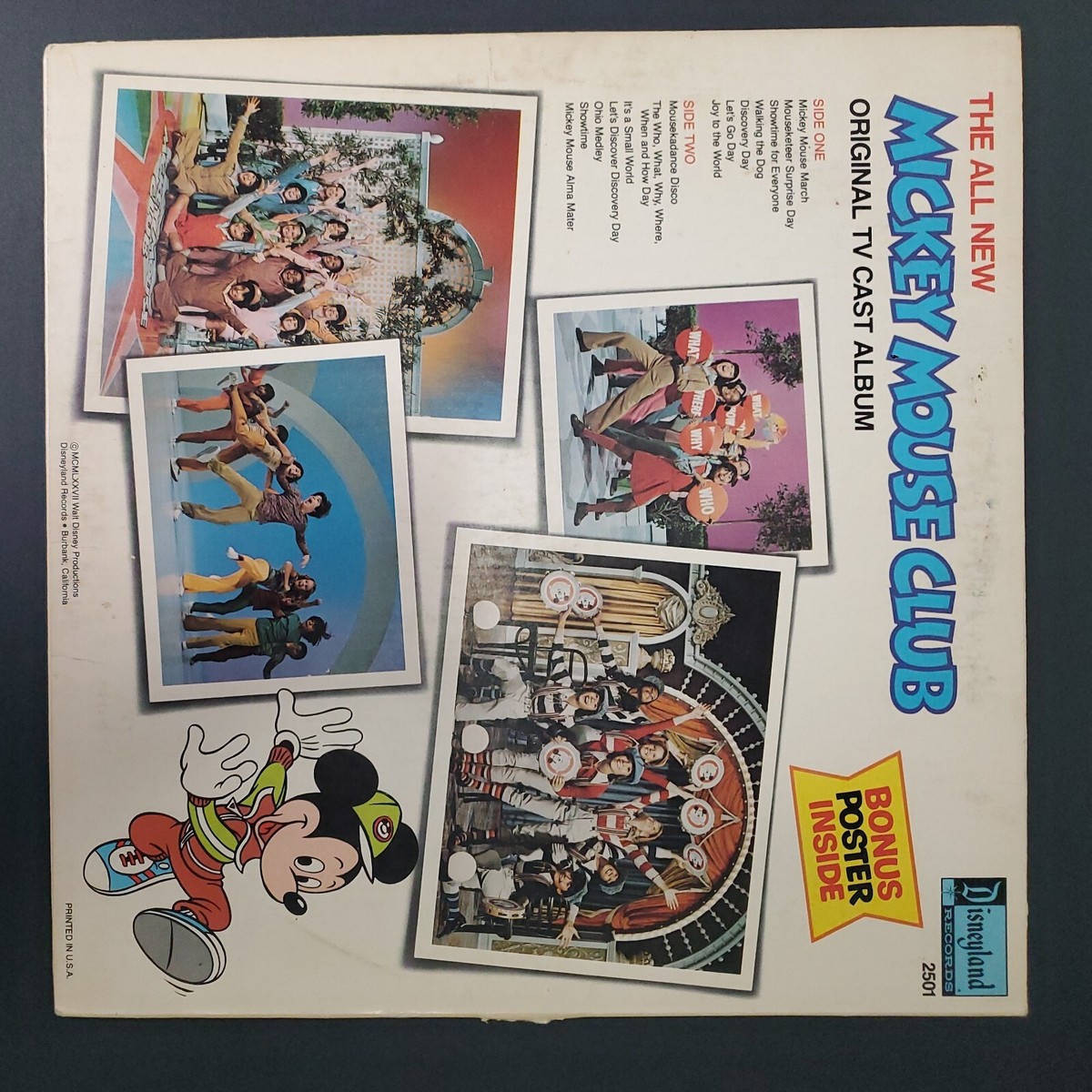 Disney - The All New Mickey Mouse Club [Vinyl Record LP] Original